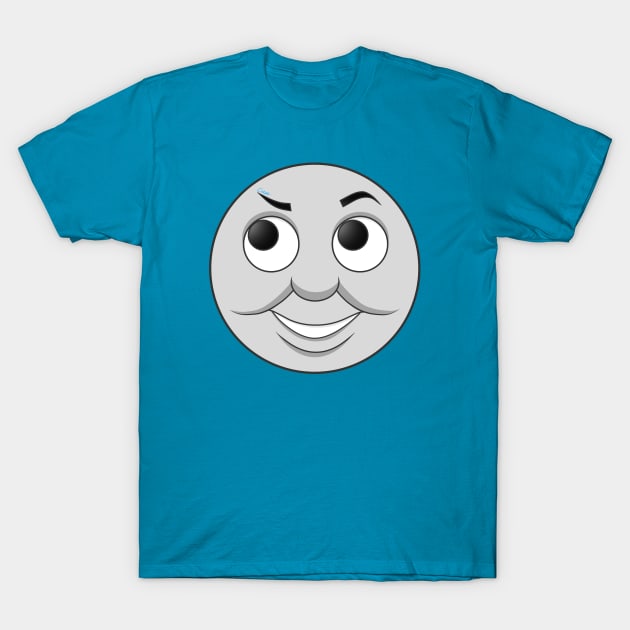 Thomas Cheeky Face T-Shirt by corzamoon